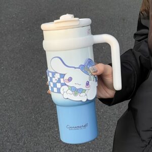 بطری وکیوم (دوجداره) استیل Hello Kitty با ظرفیت ۹۰۰ میلی‌لیتر