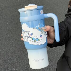 بطری وکیوم (دوجداره) استیل Hello Kitty با ظرفیت ۹۰۰ میلی‌لیتر