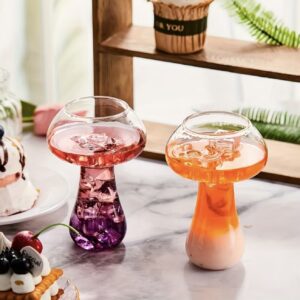 لیوان کوکتل به شکل قارچ