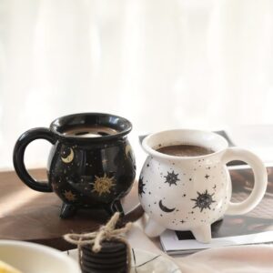 ماگ طرح ماه و ستاره سرامیکی با شکل نوشیدنی جادویی