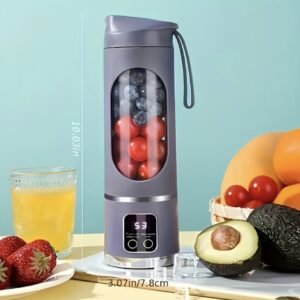 آب‌میوه‌گیری و مخلوط‌کن هوشمند با نمایشگر LCD – کنترل هوشمند، قابلیت شست‌وشو، بدنه دو جداره، پایه ضدلغزش