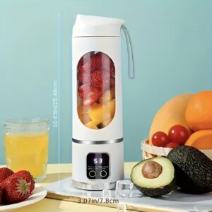 آب‌میوه‌گیری و مخلوط‌کن هوشمند با نمایشگر LCD – کنترل هوشمند، قابلیت شست‌وشو، بدنه دو جداره، پایه ضدلغزش