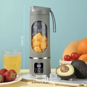 آب‌میوه‌گیری و مخلوط‌کن هوشمند با نمایشگر LCD – کنترل هوشمند، قابلیت شست‌وشو، بدنه دو جداره، پایه ضدلغزش