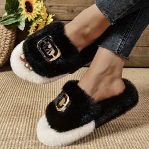 صندل زنانه پشمی