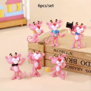 ست ۶ عددی پلنگ صورتی