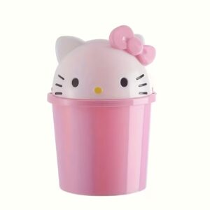 سطل زباله کیتی Sanrio Hello Kitty با درب قابل جدا شدن
