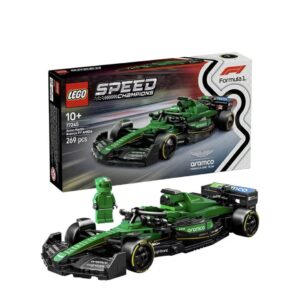 لگو اسباب‌بازی ماشین مسابقه فرمول ۱همراه با یک مینی‌فیگور راننده کلکسیونی