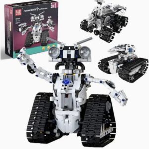 ست بلوک ساخت ربات ۳ در ۱پروژه STEM با ربات‌ها دارای کنترل از راه دور و اپلیکیشن