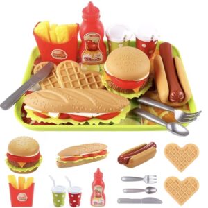 ست فست‌فود اسباب‌بازی ۱۳ تکه