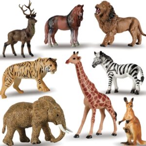 اسباب‌بازی با مدل‌های واقع‌گرایانه حیوانات وحشی