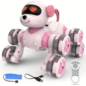 سگ رباتیک کنترل از راه دور و برنامه‌پذیر تعاملی