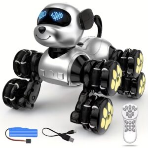 سگ رباتیک کنترل از راه دور و برنامه‌پذیر تعاملی