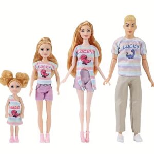 ست عروسک مد روز و کژوال خانواده ۴ یا ۵ نفره