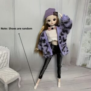 عروسک با موهای نرم و براق سبک سوپراستار و جذاب