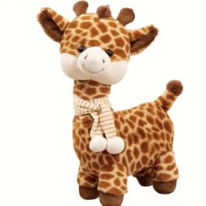 عروسک پولیشی زرافه کارتونی بامزه و نرم