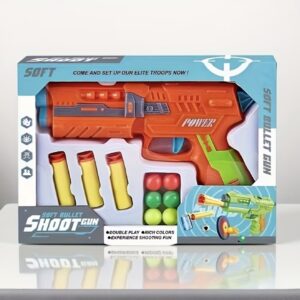 تفنگ اسباب‌بازی پرتاب تیر نرم