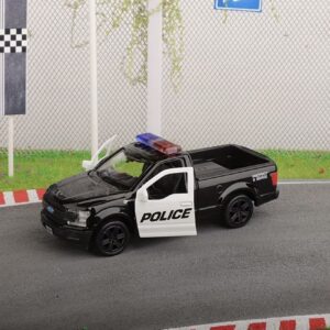 خودروی اسباب‌بازی مدل پلیس فورد با مقیاس با عملکرد عقب‌کش