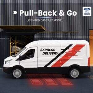 مدل خودروی فورد اسباب‌بازی آلیاژی عقب‌کش و متحرک