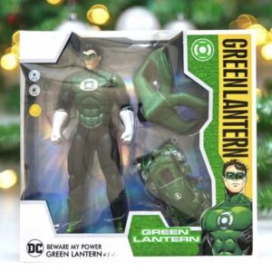 ست رومیزی قهرمانان  شامل فیگور اکشن چند مفصلی گرین لنترن