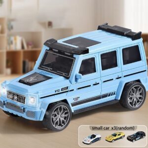 ماشین مسیرپیما خودروی آفرود قابل تبدیل، مجهز به مکانیزم پرتاب و اینرسی تاشو،