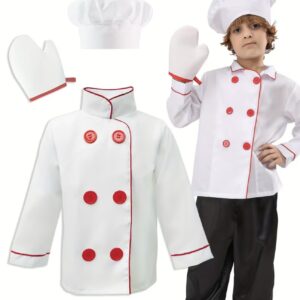 کاستوم لباس سرآشپز کودکانه