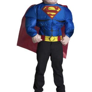 لباس بادی سوپرمن با بالاتنه قابل باد شدن، باتری‌خور