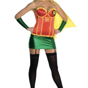 کورست شخصیت رابین، مناسب طرفداران ابرقهرمانان و لباس‌های کازپلی