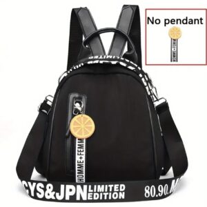 کوله‌پشتی مینی  با بند قابل تنظیم و زیپ ایمن