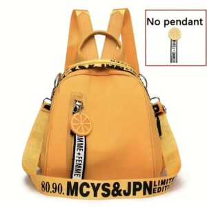 کوله‌پشتی مینی  با بند قابل تنظیم و زیپ ایمن