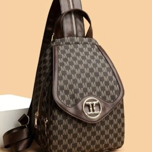 کوله‌پشتی  شیک  با طرح کلاسیک چهارخانه