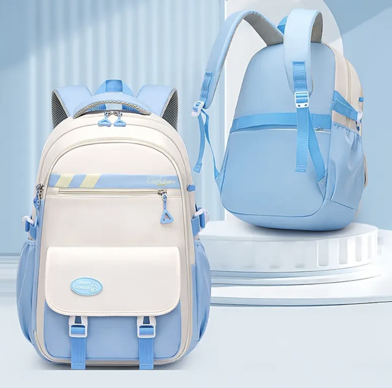 کولهپشتی،کیف مدرسه و لپتاپ