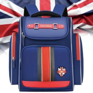 کوله‌پشتی سبک کالج بریتانیایی با چندین بخش جداگانه