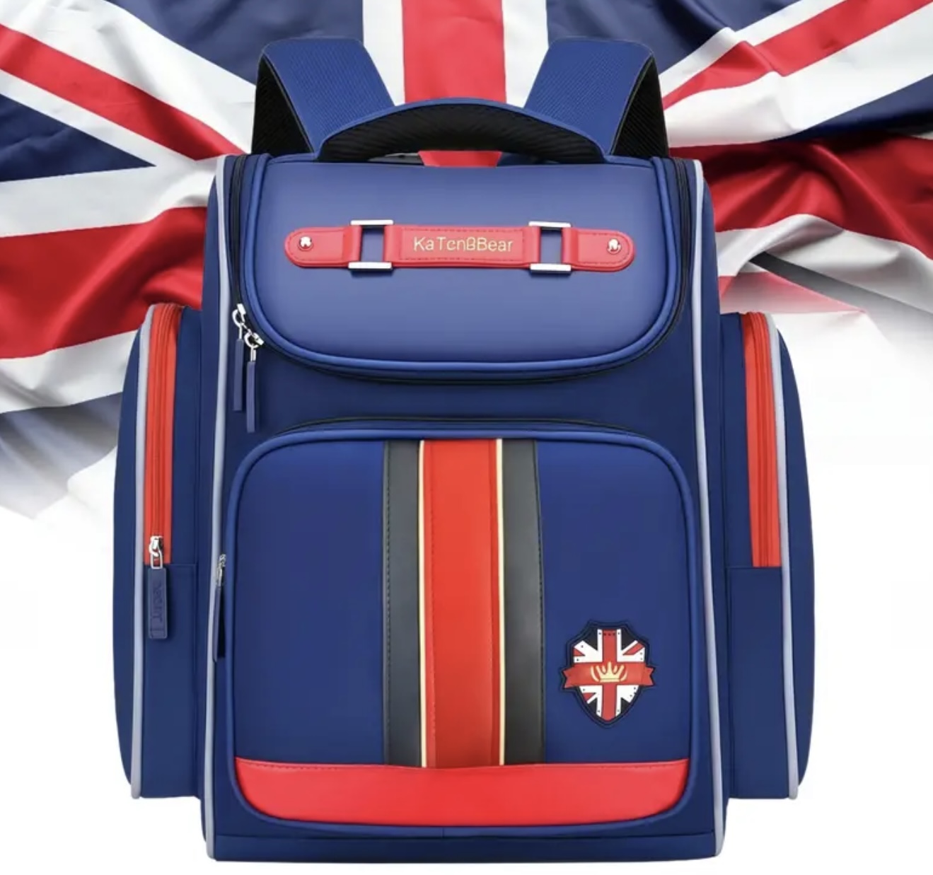 کولهپشتی سبک کالج بریتانیایی با چندین بخش جداگانه