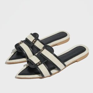 صندل زنانه راحتی با نوک تیز