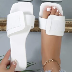 صندل زنانه لوکس با کفی تخت