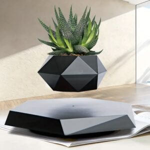 گلدان چرخان مغناطیسی معلق مینی