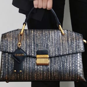 کیف توت وینتج جدید با طرح پوست مار