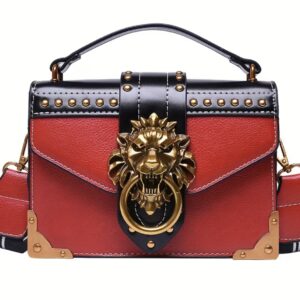 کیف شانه‌ای وینتج با چندین بخش جداگانه، کیف زیپی زنانه