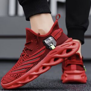 کفش‌های کتانی با رویه توری قابل تنفس