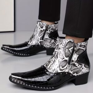 چکمه‌های چلسی مردانه با استایل خیابانی و مد زمستانی