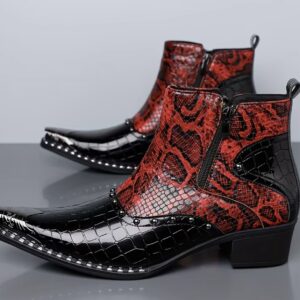 چکمه‌های چلسی مردانه با استایل خیابانی و مد زمستانی