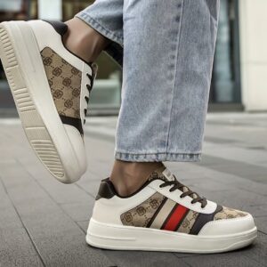 کفش‌های اسکیت رنگ‌بلاک ترندی با زیره ضخیم