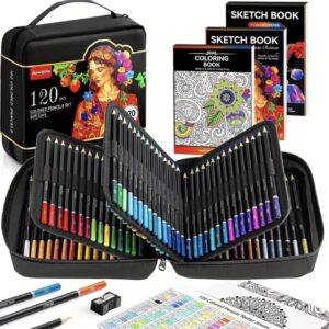 ست ۱۲۰ عددی مداد رنگی