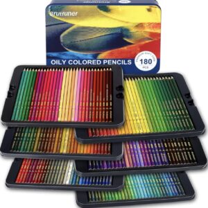 ست ۱۸۰ رنگ مداد رنگی برای هنرمندان