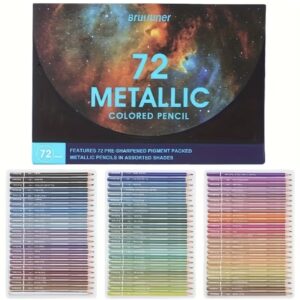 ست ۷۲ رنگ مداد رنگی متالیک