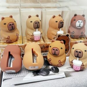 ست ۵ عددی تراش مداد بامزه به شکل کاپی‌بارا