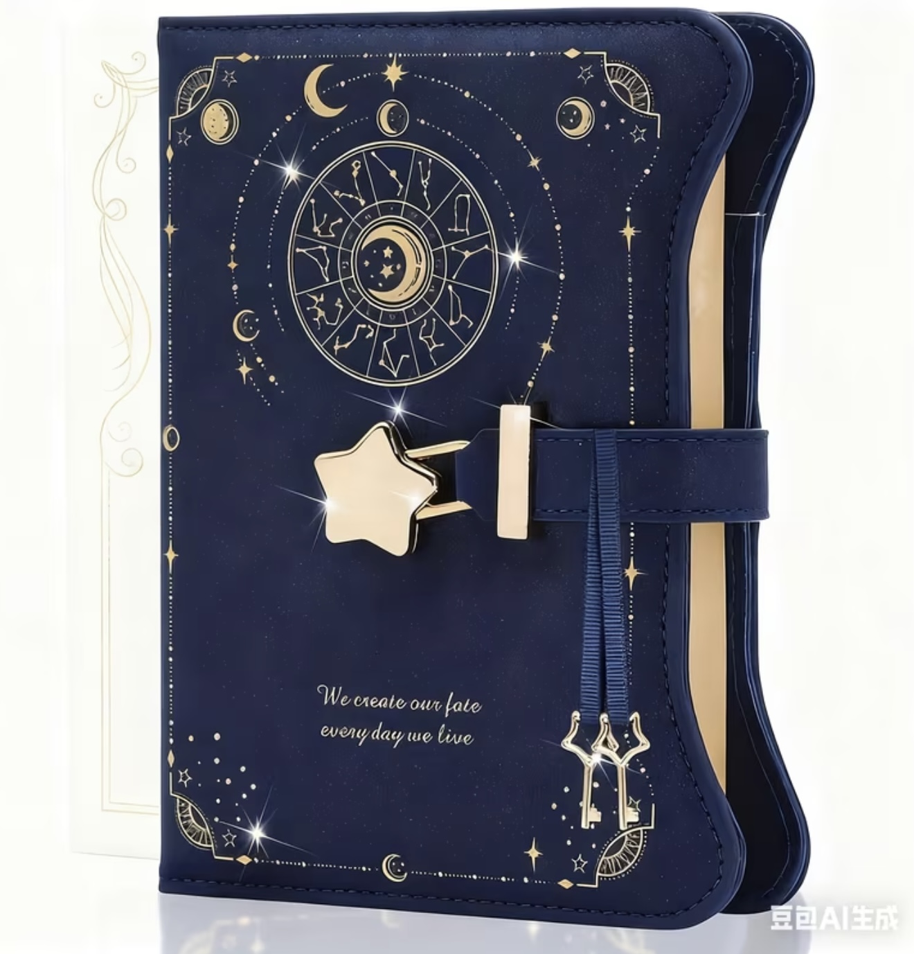 دفتر با قفل و کلید دارای ۳۶۰ صفحه کرفت