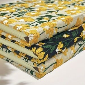 دفترچه A5 با کاغذ ضخیم و جلد گلدوزی شده