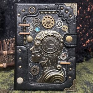 دفترچه یادداشت برجسته سه‌بعدی استیم‌پانک