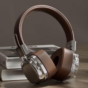 هدفون بی‌سیم با طراحی الهام‌گرفته از سبک رترو دارای صدای Hi-Fi و بیس عمیق